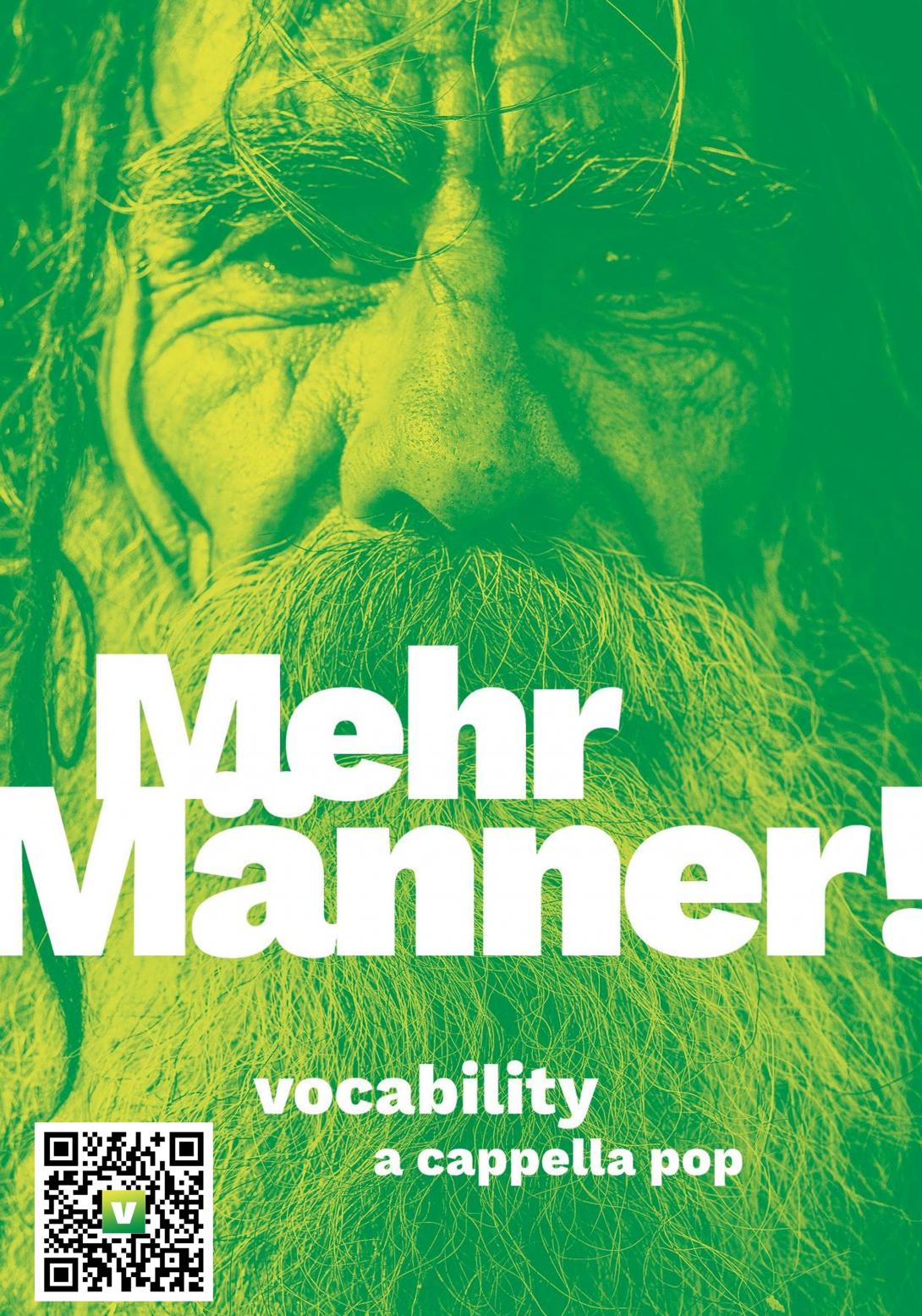 Aufruf zu "Mehr Männern" für den Bielefelder a-cappella-Popchor vocability